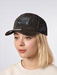 Бейсболка MITCHELL NESS арт. HP12163-P76BLCK Philadelphia 76Ers NBA (черный / бежевый)